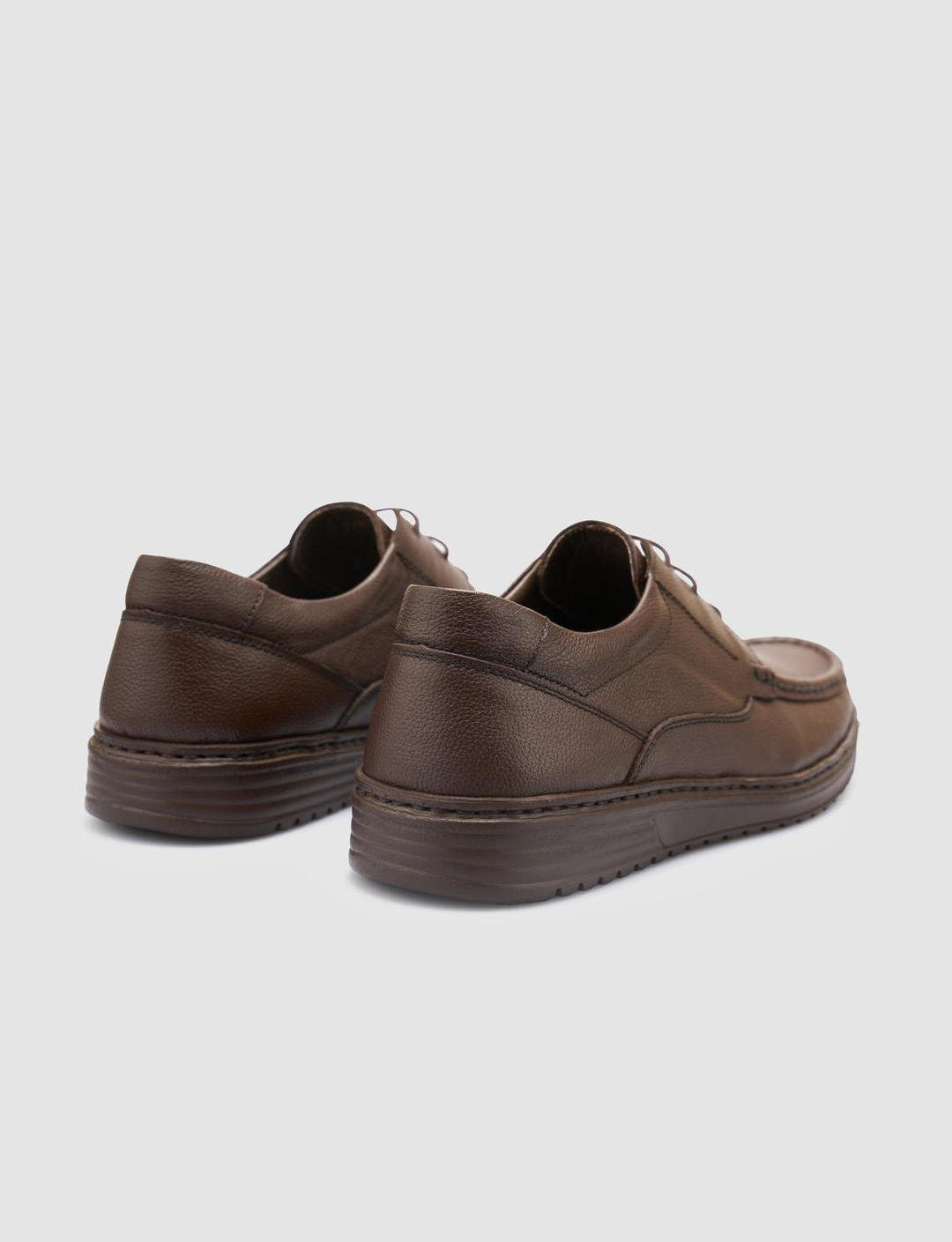 %100 Hakiki Deri Kahverengi Erkek Ayakkabı