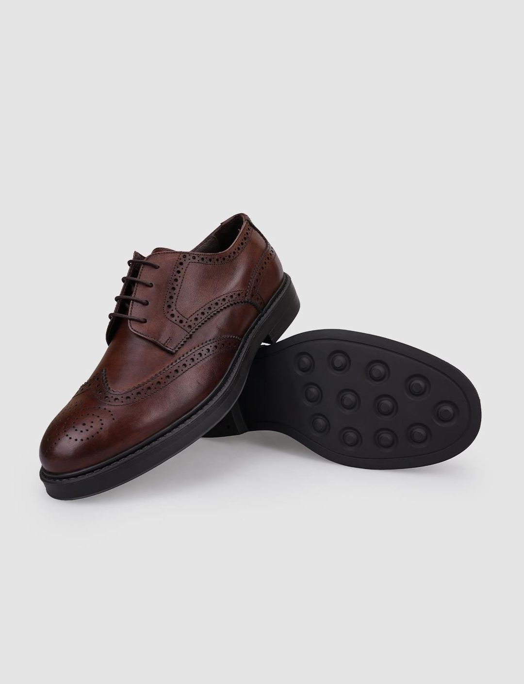 %100 Hakiki Deri Kahverengi Erkek Ayakkabı