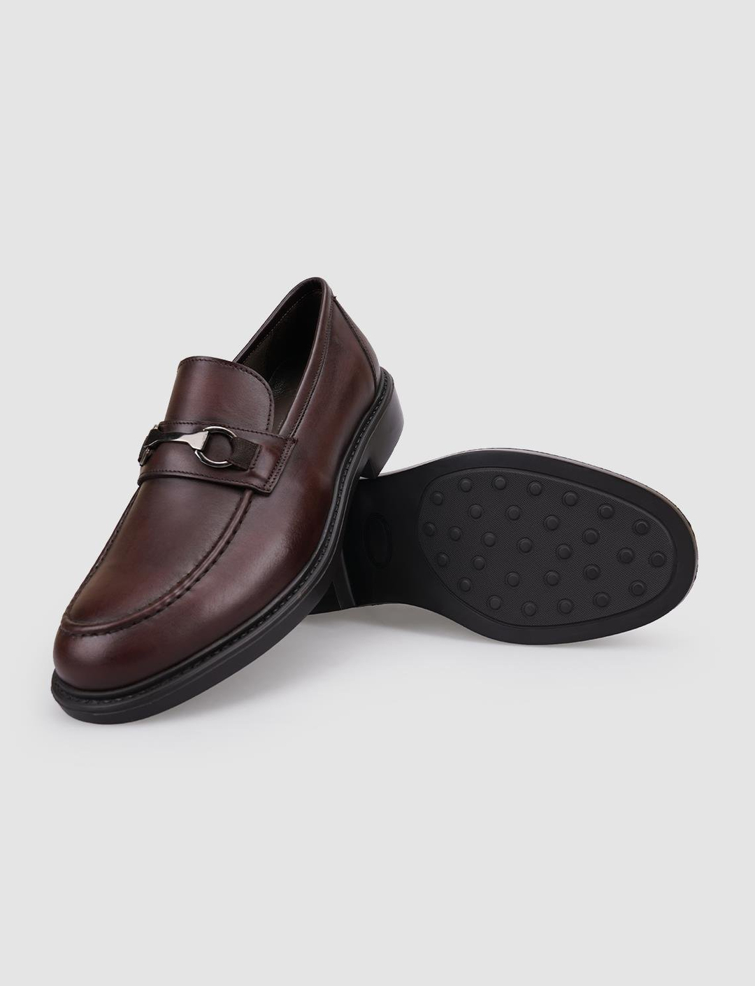 %100 Hakiki Deri Kahverengi Erkek Ayakkabı