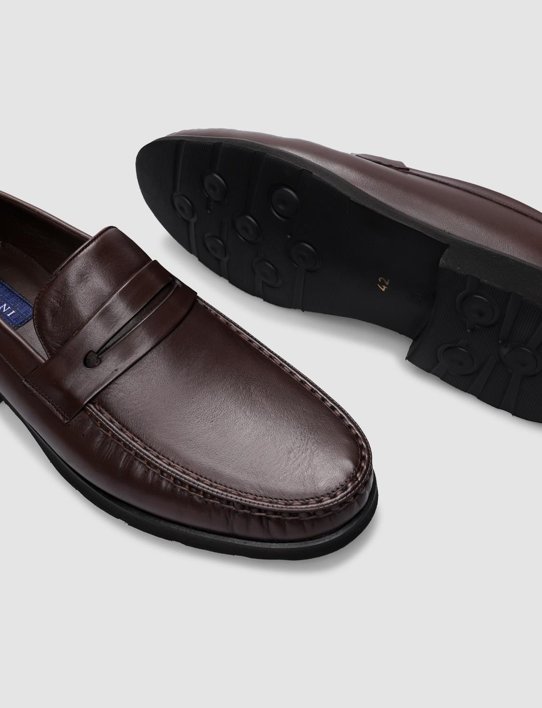 %100 Hakiki Deri Kahverengi Erkek Ayakkabı