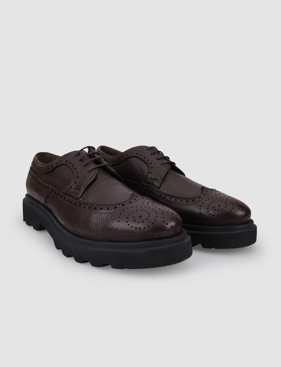 %100 Hakiki Deri Kahverengi Erkek Ayakkabı