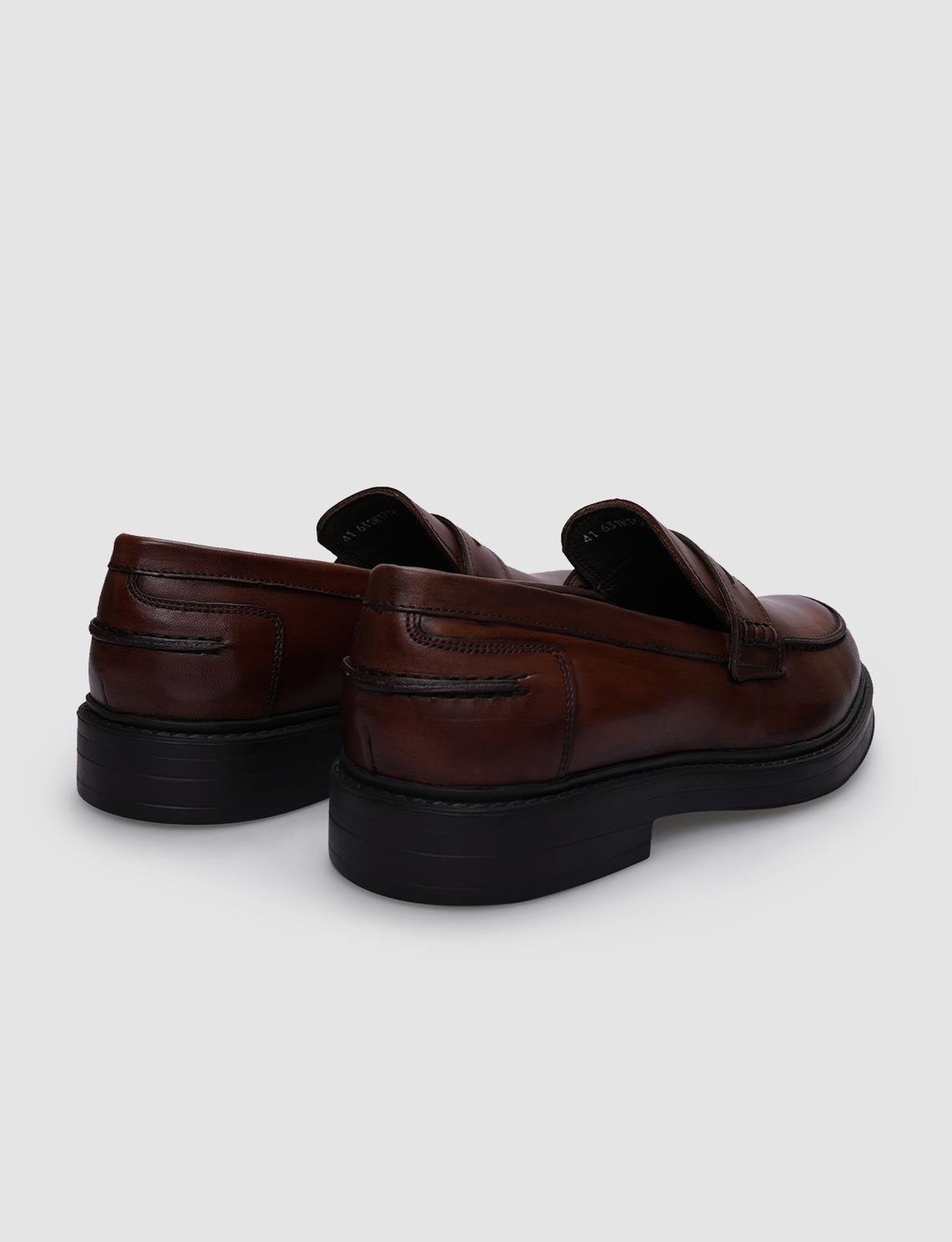 %100 Hakiki Deri Kahverengi Erkek Ayakkabı