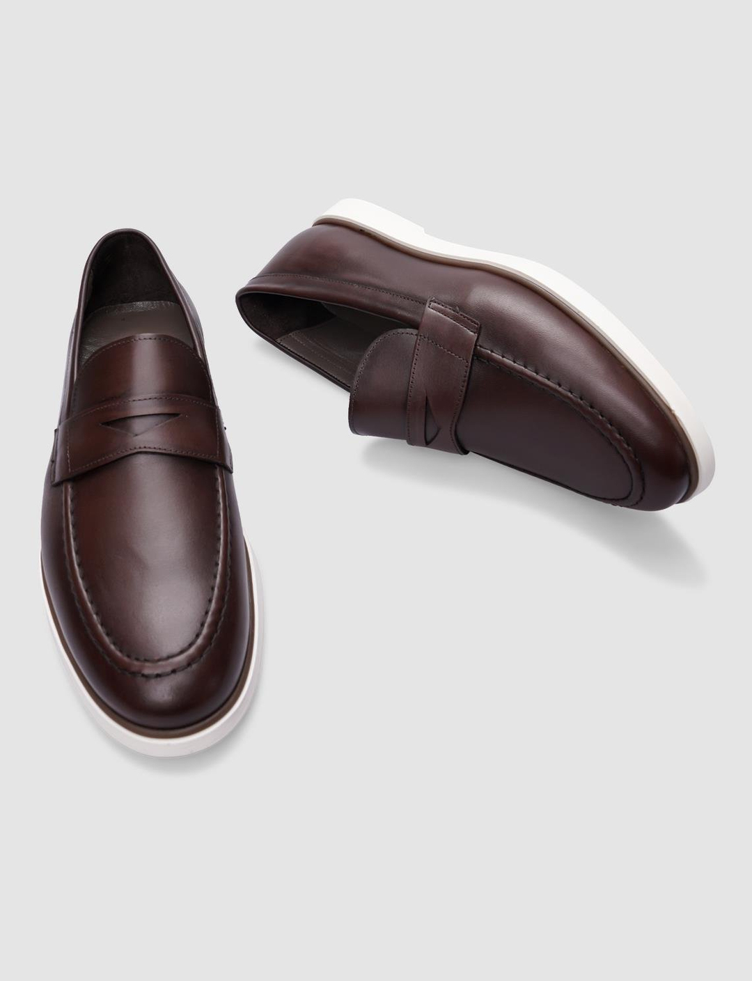 %100 Hakiki Deri Kahverengi Erkek Ayakkabı