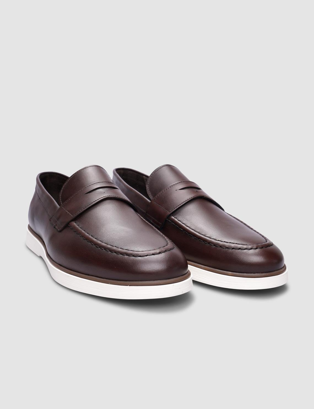 %100 Hakiki Deri Kahverengi Erkek Ayakkabı