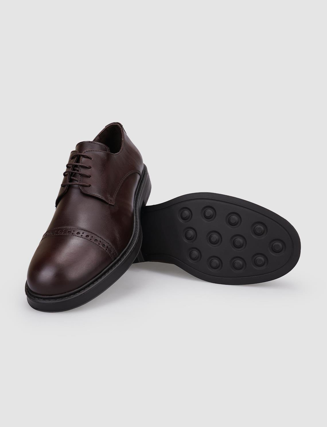 %100 Hakiki Deri Kahverengi Erkek Ayakkabı