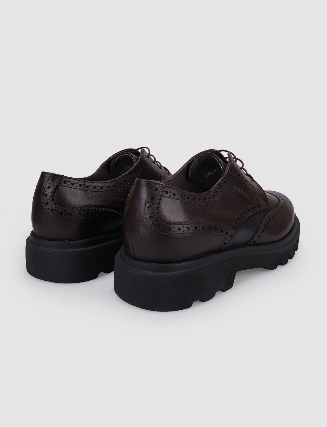 %100 Hakiki Deri Kahverengi Erkek Ayakkabı