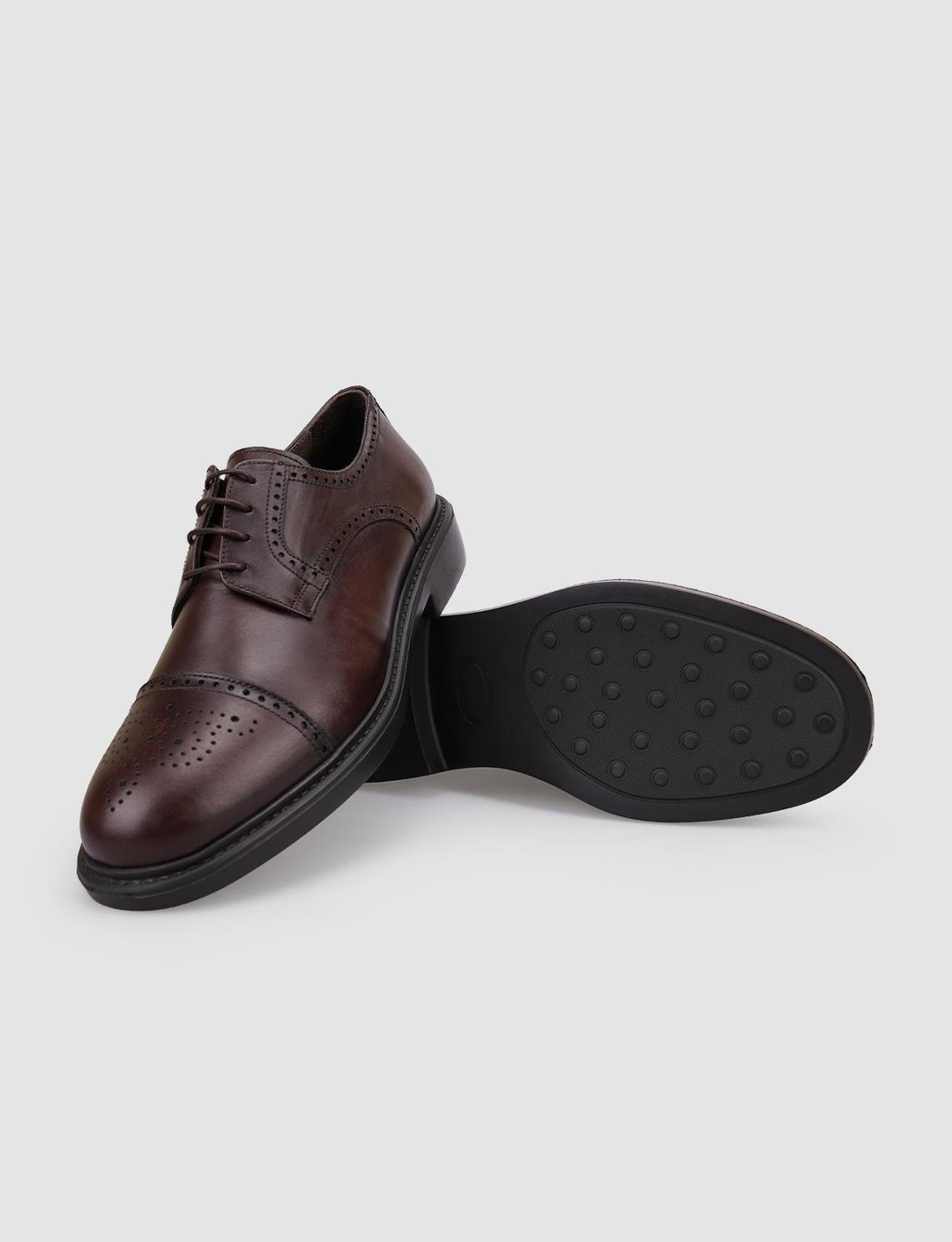 %100 Hakiki Deri Kahverengi Erkek Ayakkabı