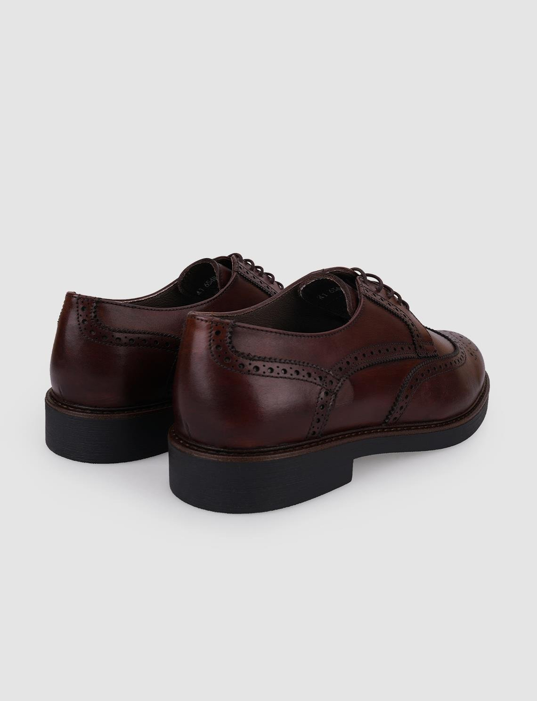 %100 Hakiki Deri Kahverengi Erkek Ayakkabı