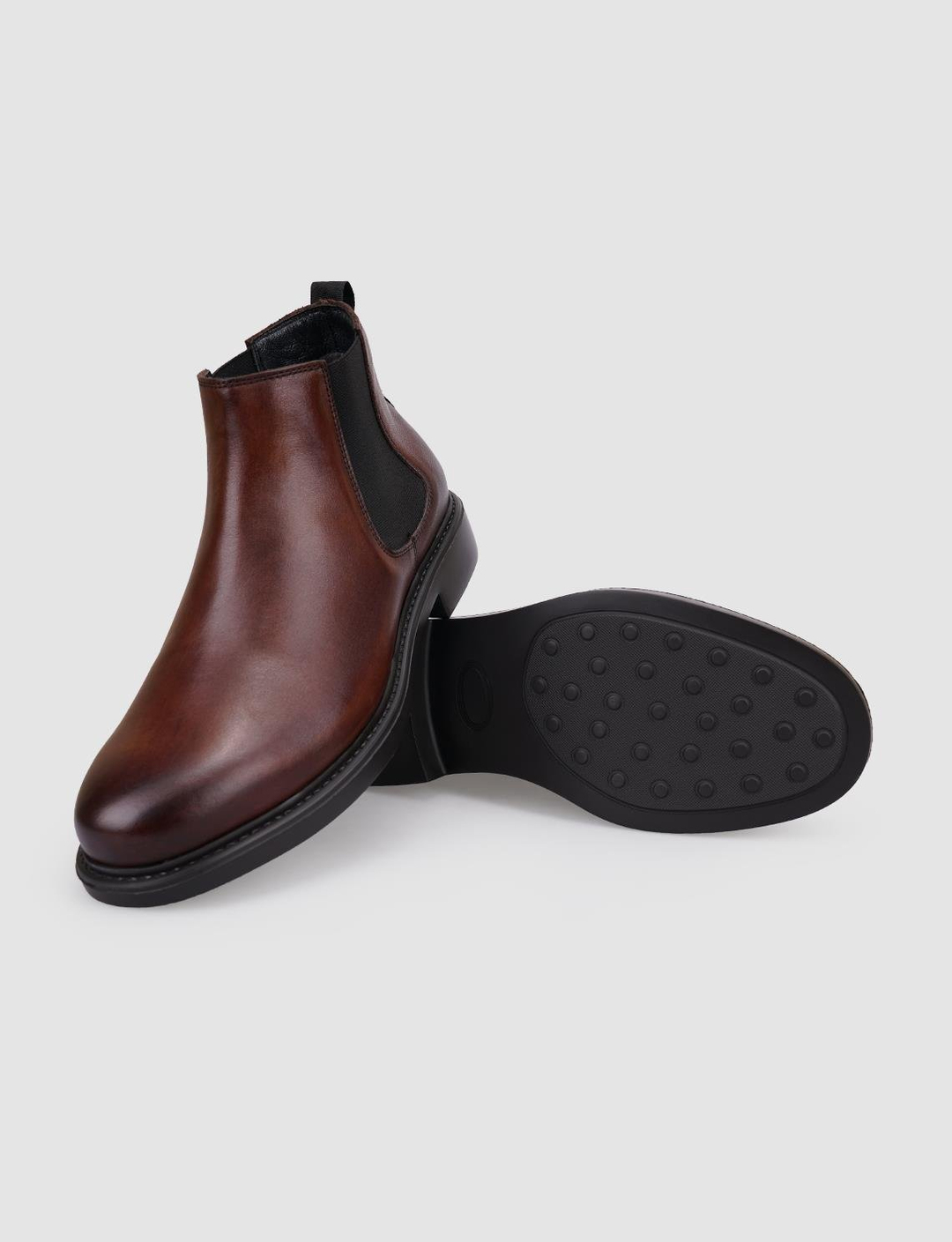 %100 Hakiki Deri Kahverengi Erkek Bot