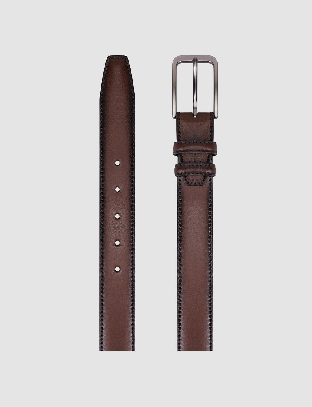 %100 Hakiki Deri Kahverengi Erkek Kemer