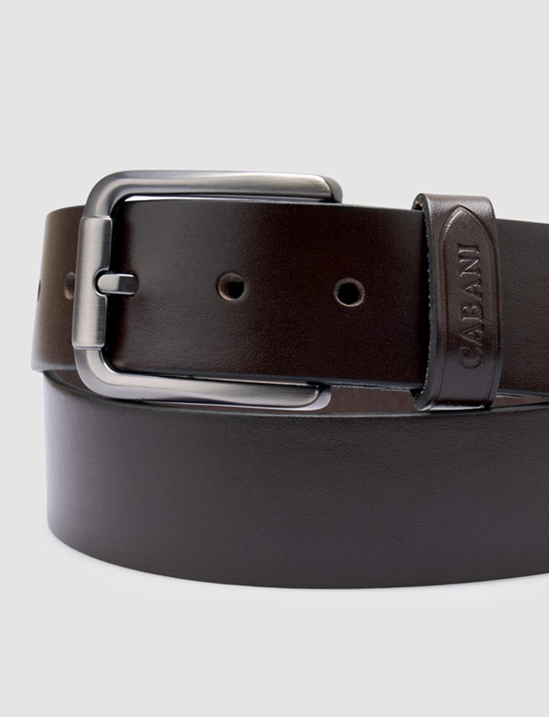 %100 Hakiki Deri Kahverengi Erkek Kemer