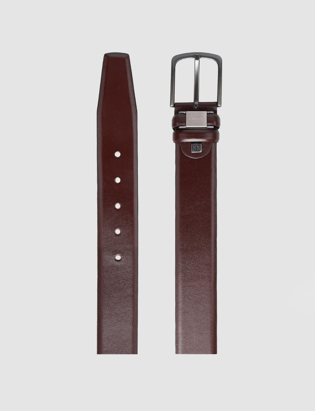 %100 Hakiki Deri Kahverengi Erkek Kemer