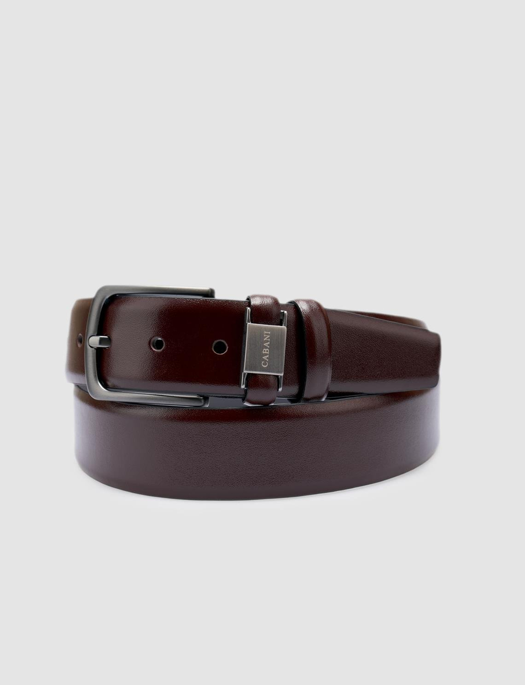 %100 Hakiki Deri Kahverengi Erkek Kemer