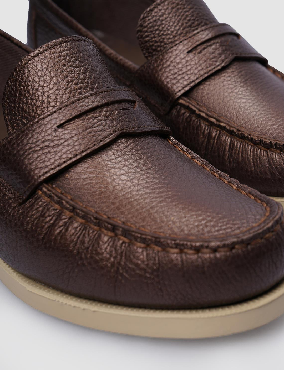 %100 Hakiki Deri Kahverengi Kadın Ayakkabı