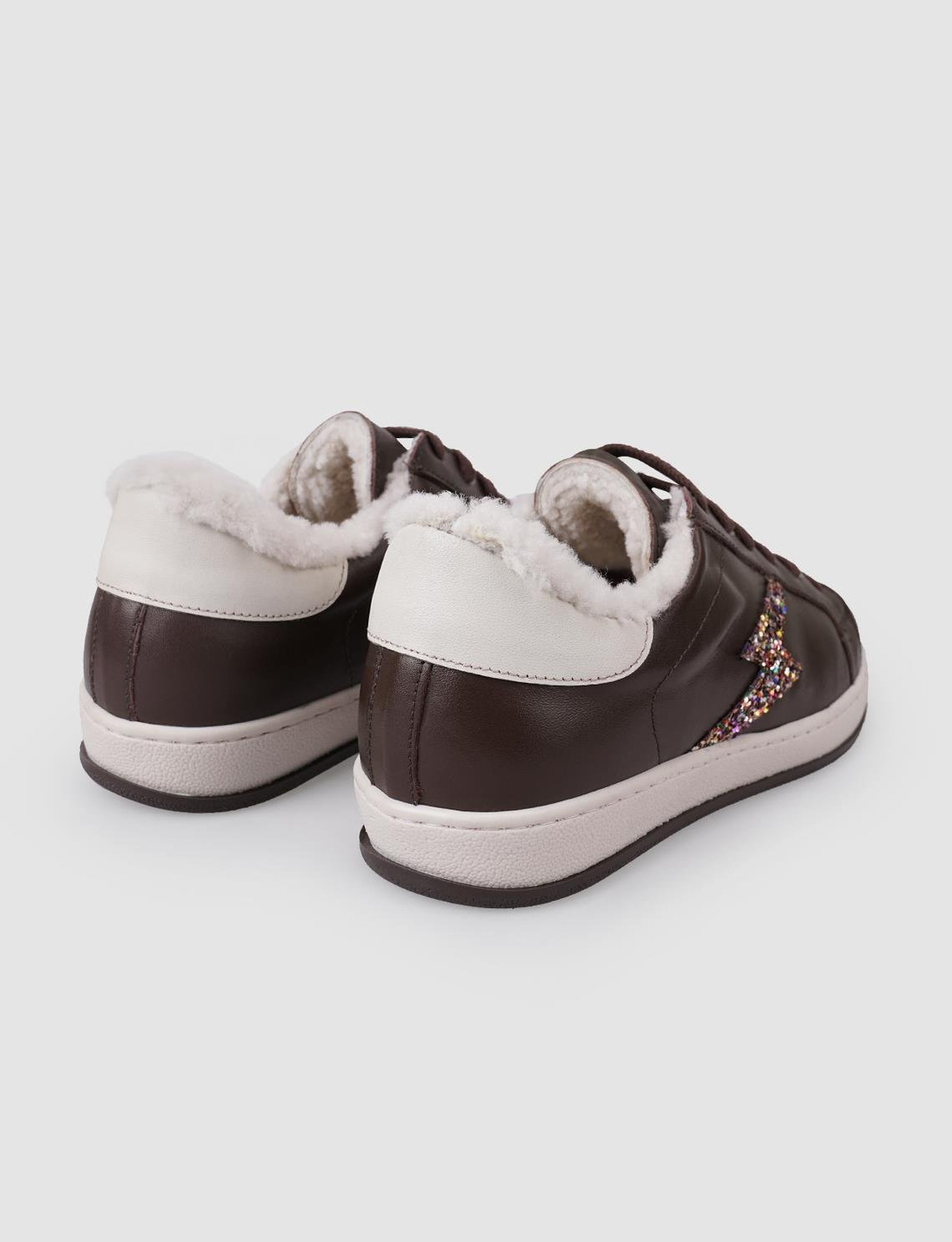 %100 Hakiki Deri Kahverengi Kadın Ayakkabı