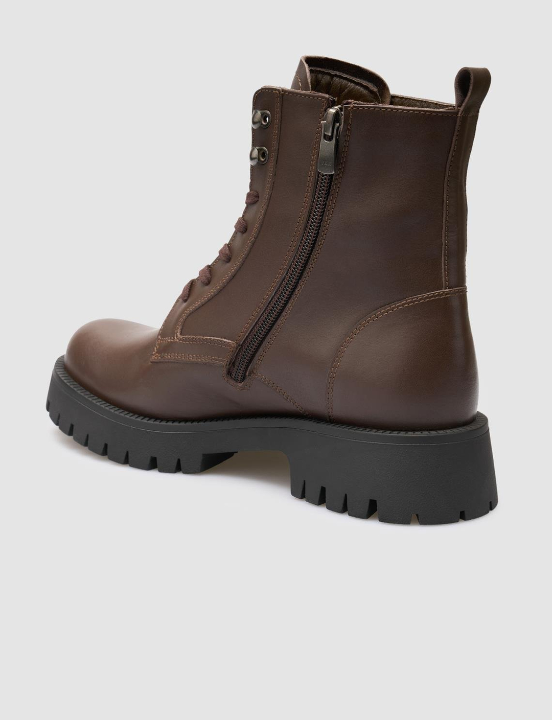 %100 Hakiki Deri Kahverengi Kadın Bot