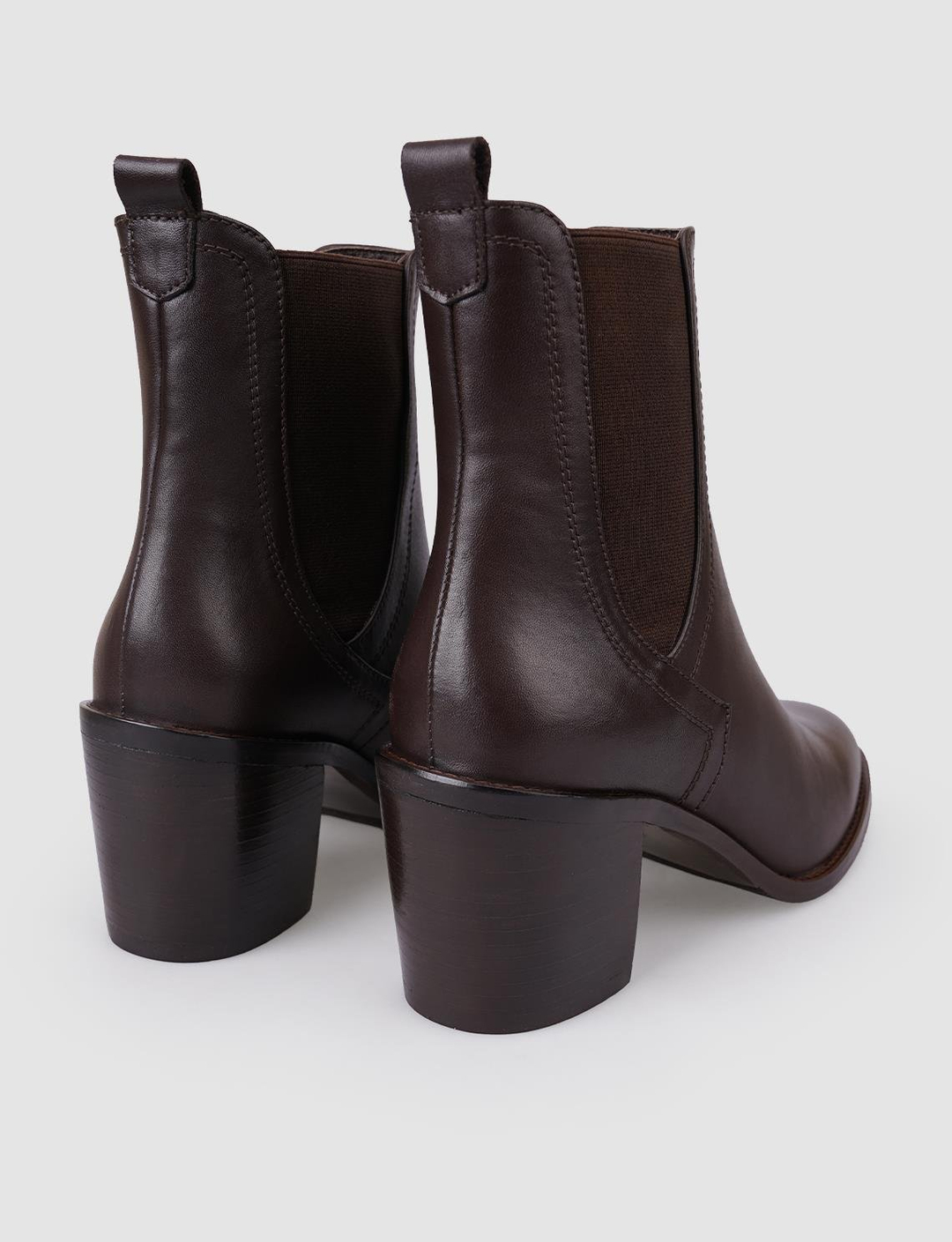 %100 Hakiki Deri Kahverengi Kadın Bot