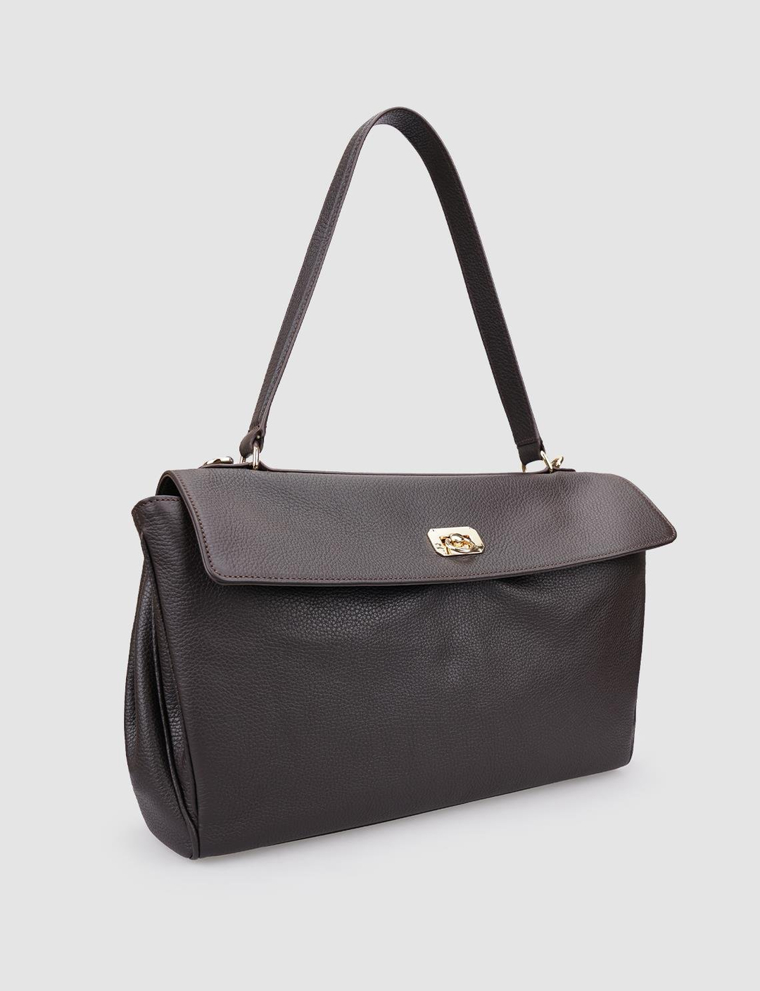 %100 Hakiki Deri Kahverengi Kadın Çanta