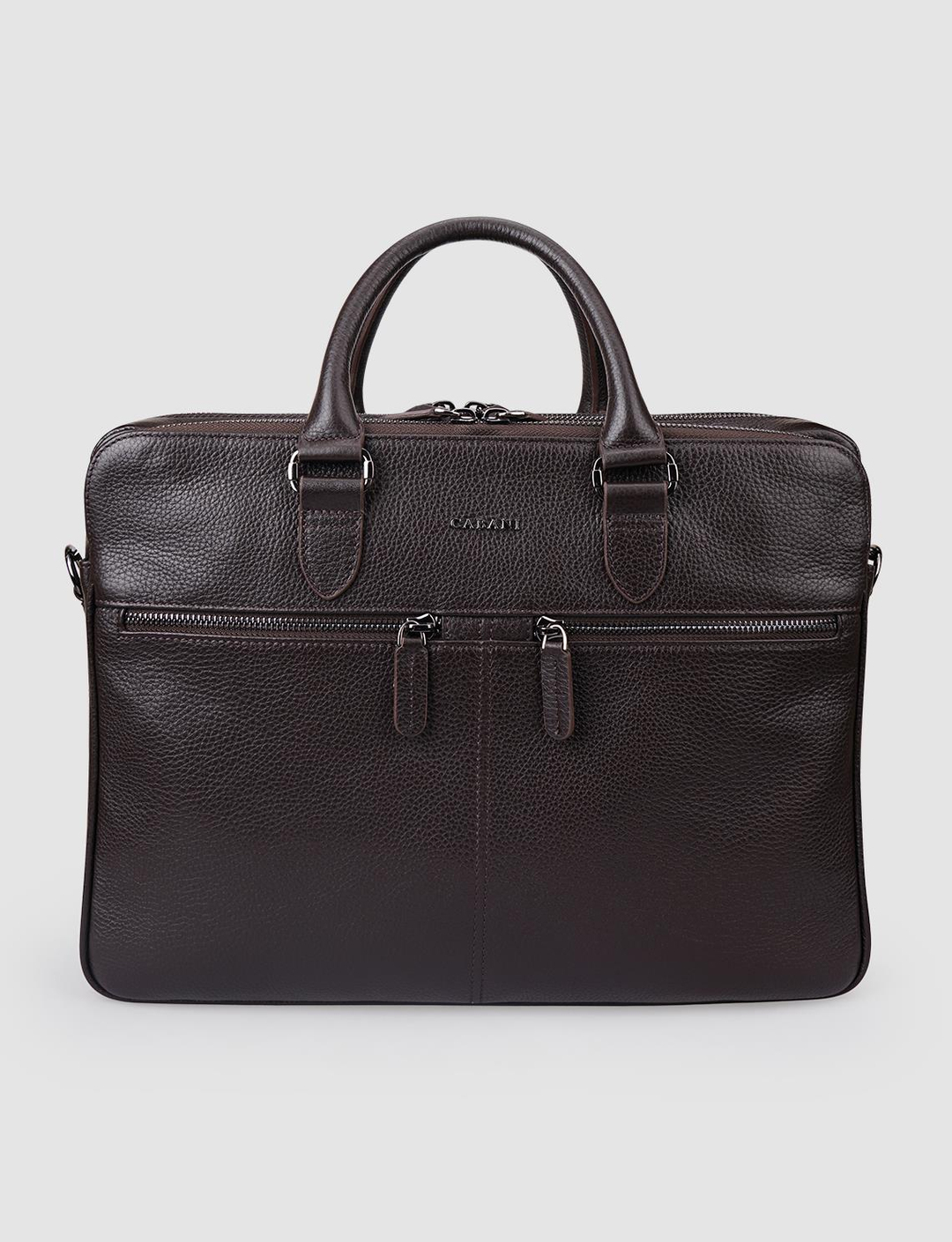 %100 Hakiki Deri Kahverengi Unisex Çanta