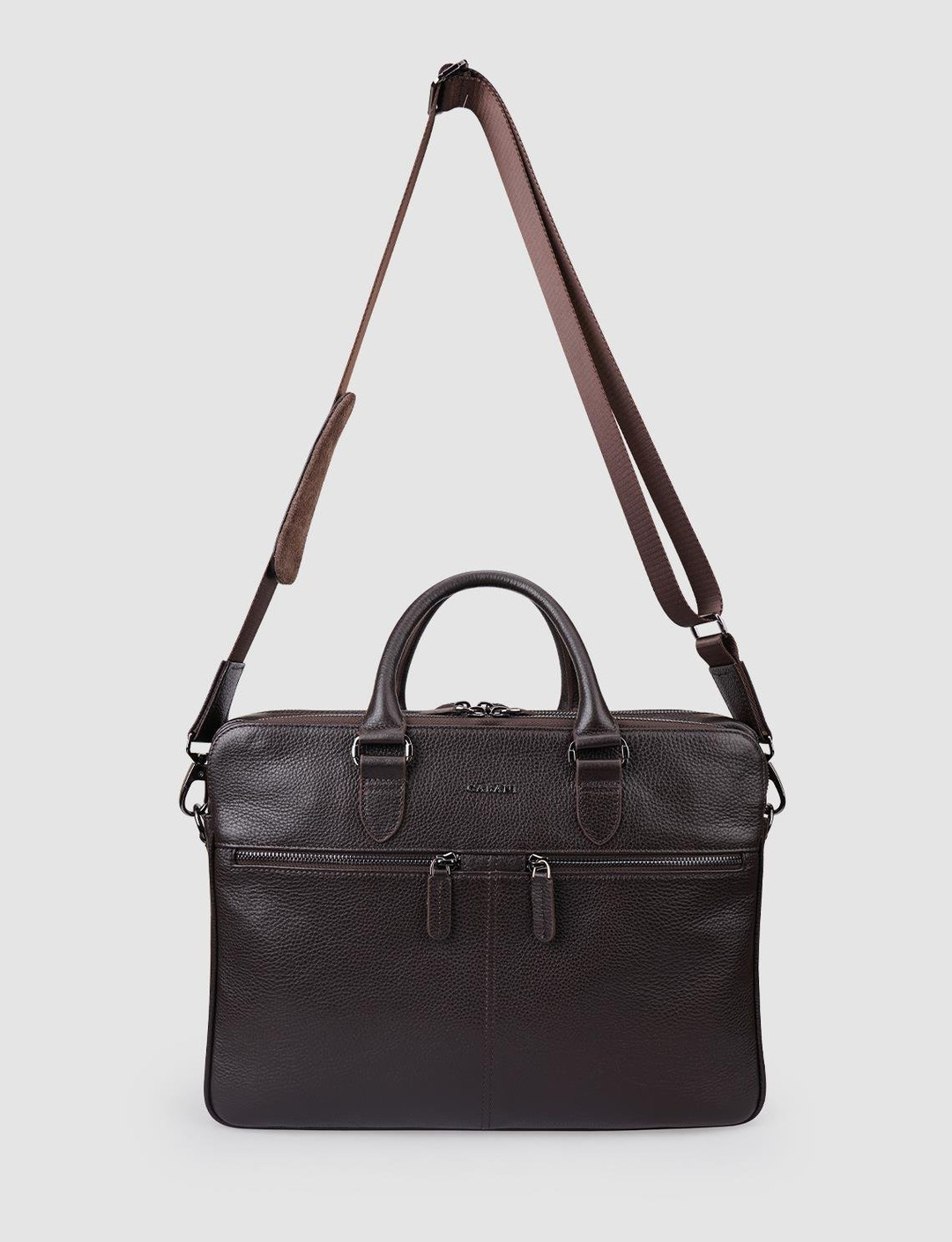 %100 Hakiki Deri Kahverengi Unisex Çanta