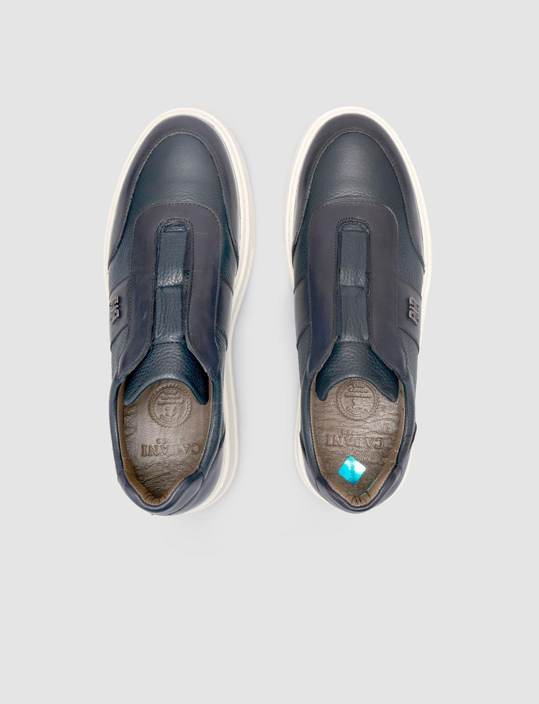 %100 Hakiki Deri Lacivert  Erkek Ayakkabı