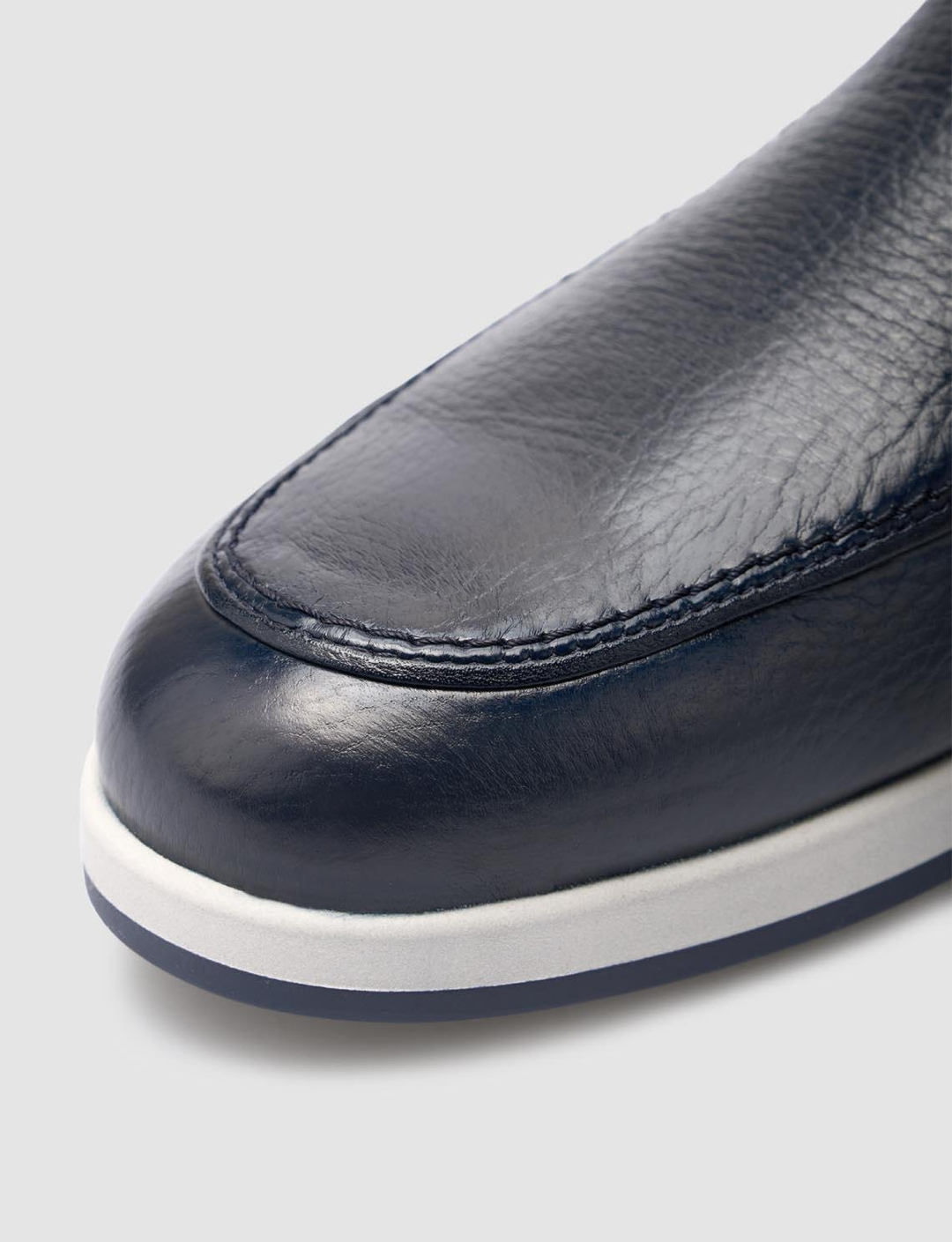 %100 Hakiki Deri Lacivert Erkek Ayakkabı