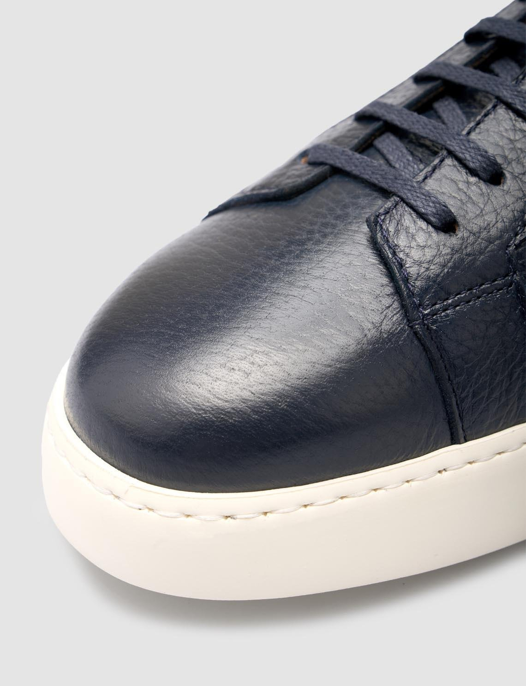 %100 Hakiki Deri Lacivert Erkek Ayakkabı