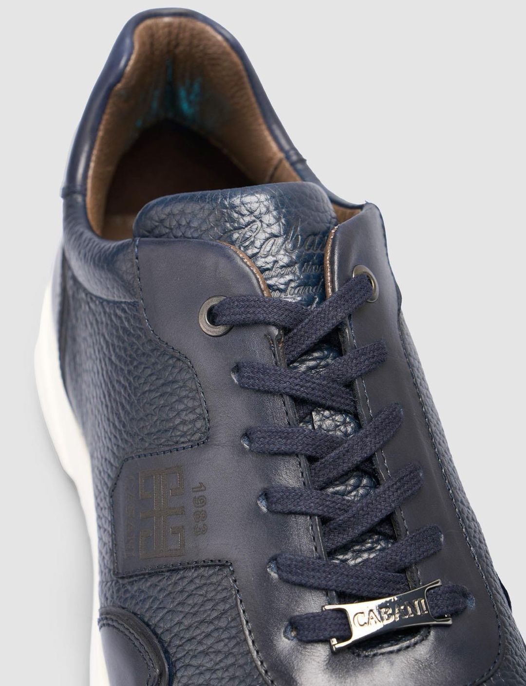 %100 Hakiki Deri Lacivert Erkek Ayakkabı