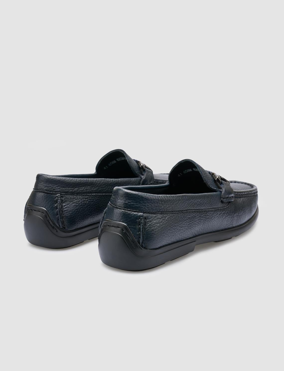 %100 Hakiki Deri Lacivert Erkek Ayakkabı