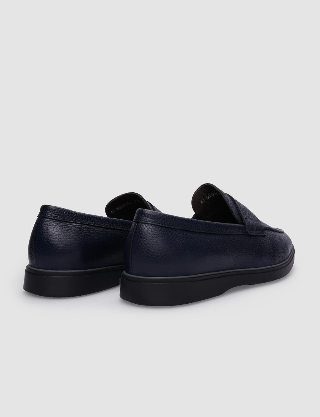 %100 Hakiki Deri Lacivert Erkek Ayakkabı