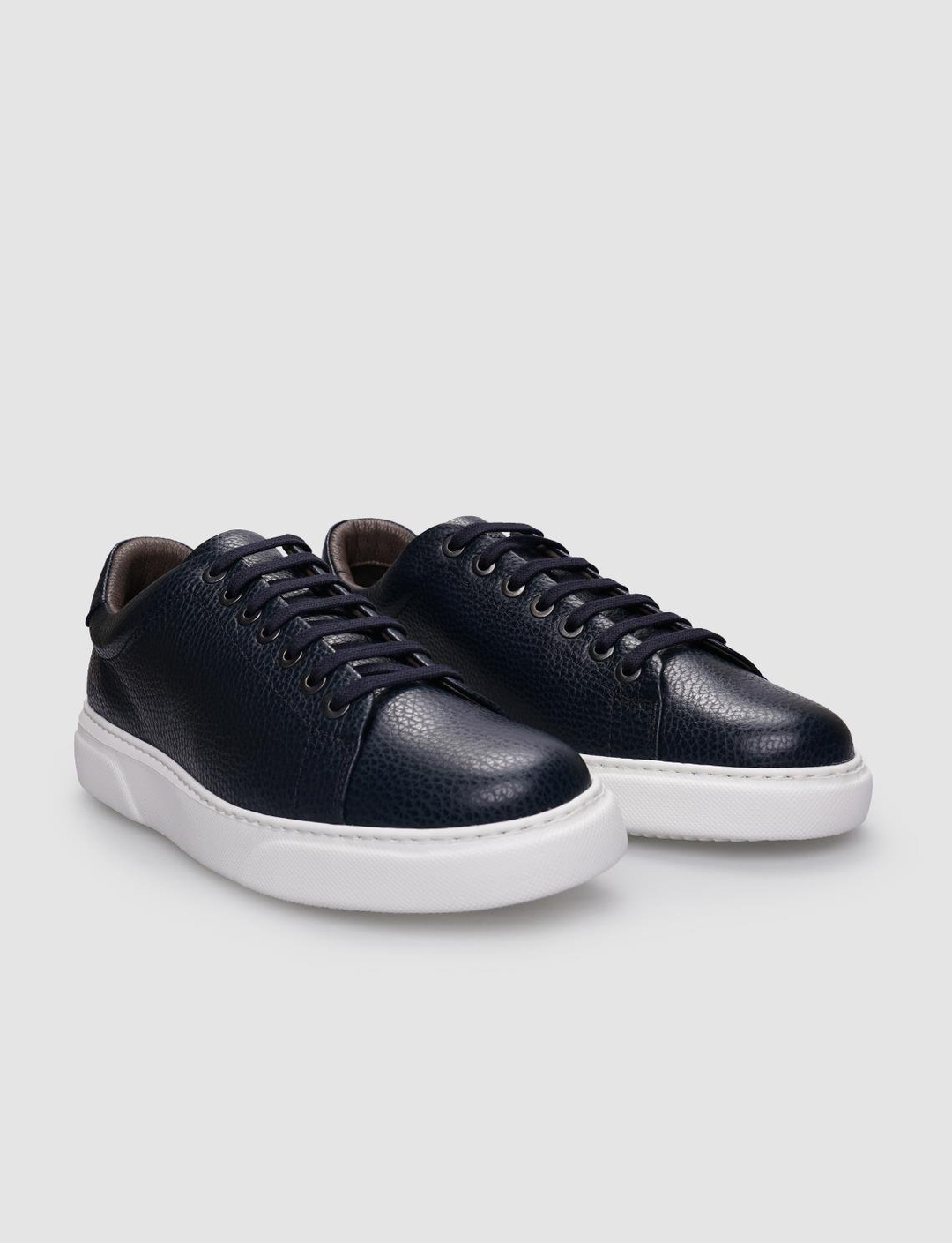 %100 Hakiki Deri Lacivert Erkek Ayakkabı