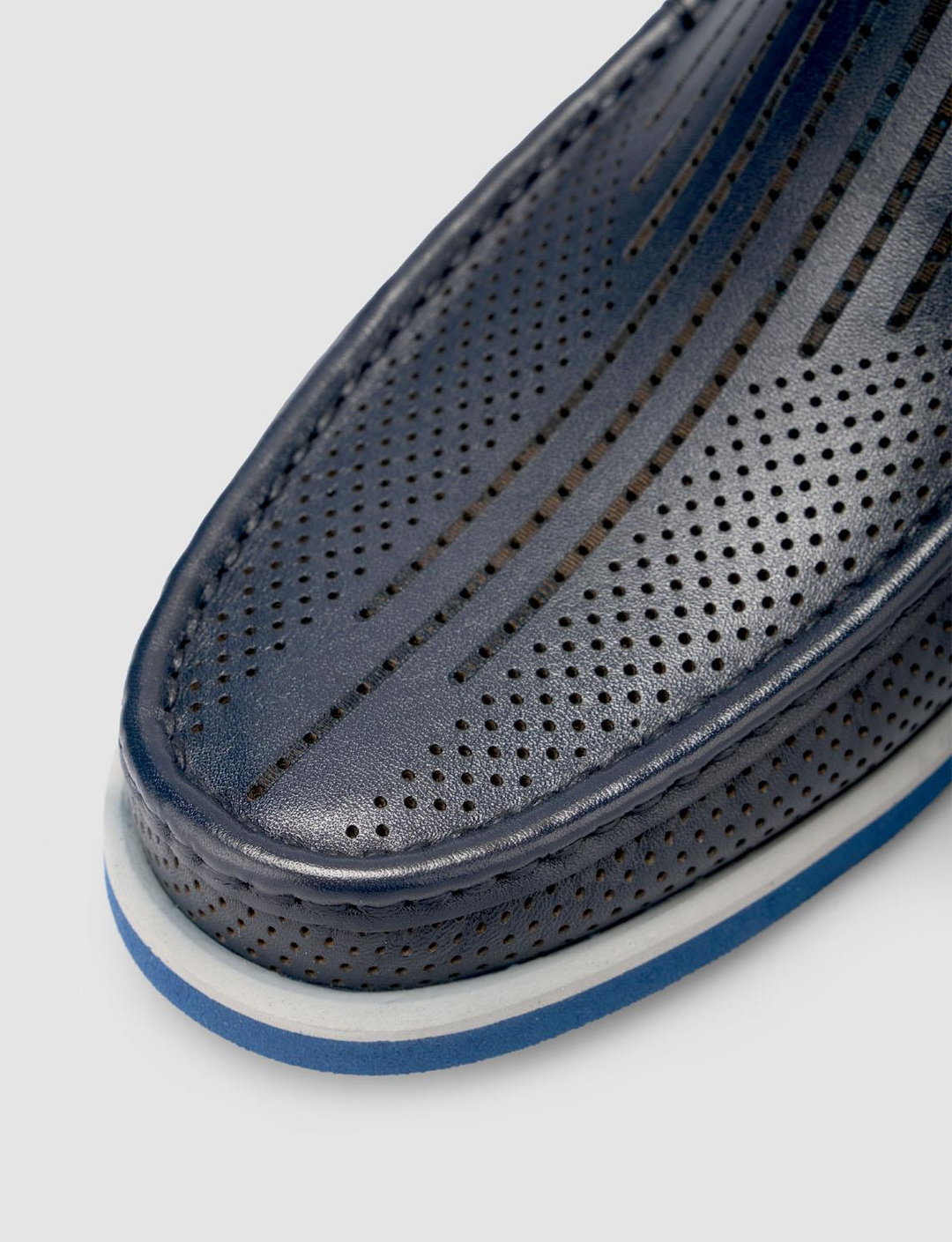 %100 Hakiki Deri Lacivert Erkek Ayakkabı