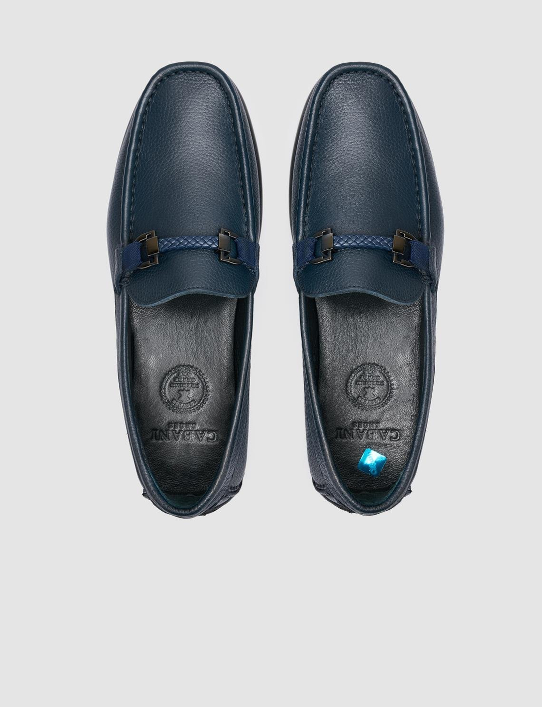%100 Hakiki Deri Lacivert Erkek Ayakkabı