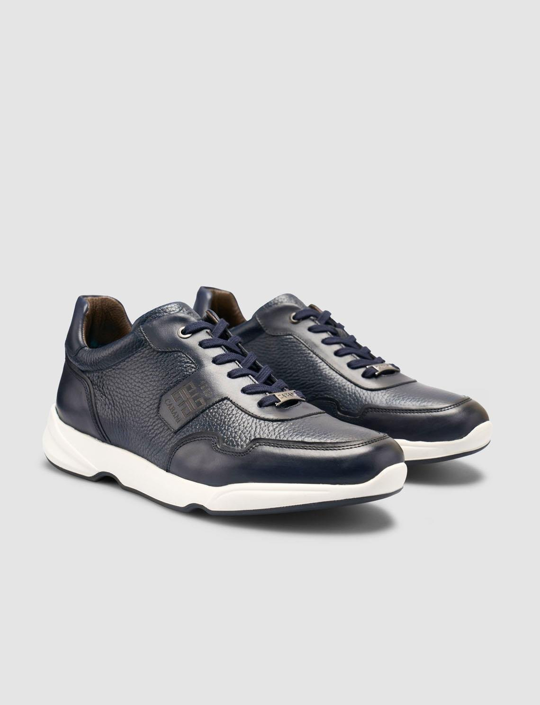 %100 Hakiki Deri Lacivert Erkek Ayakkabı