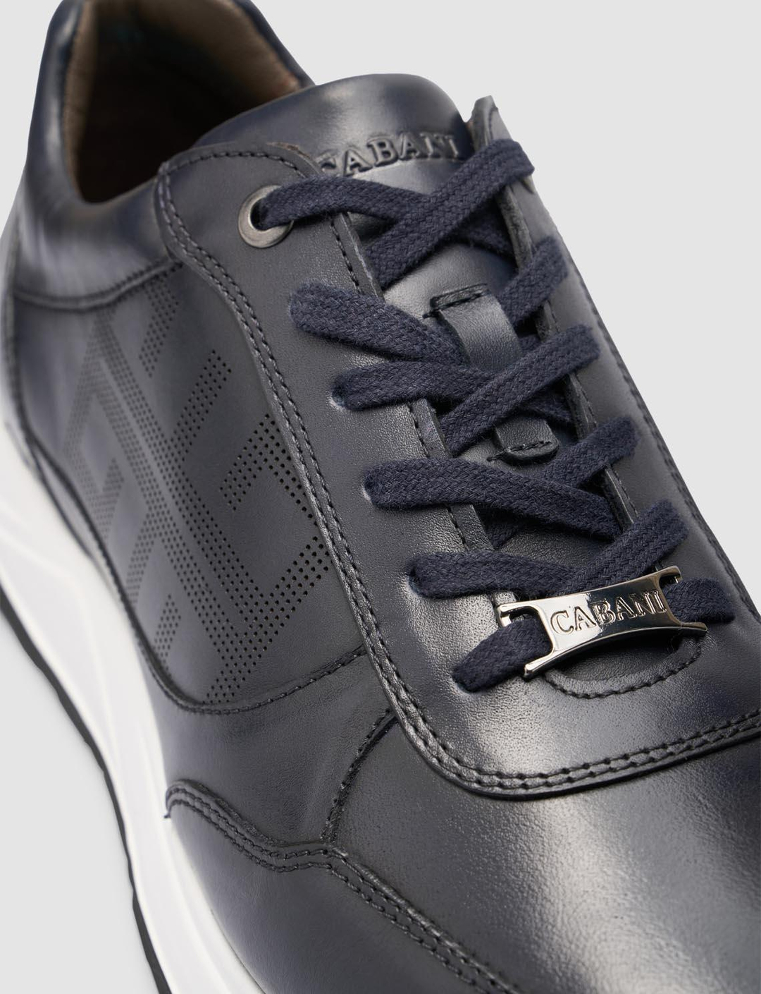 %100 Hakiki Deri Lacivert Erkek Ayakkabı