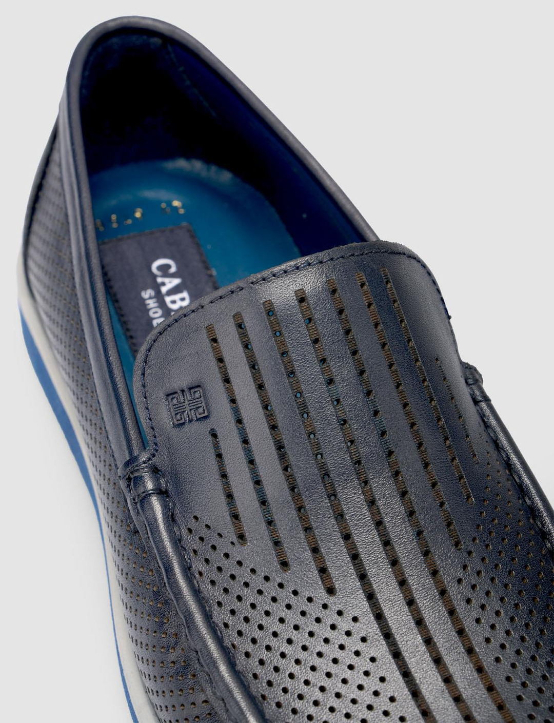 %100 Hakiki Deri Lacivert Erkek Ayakkabı