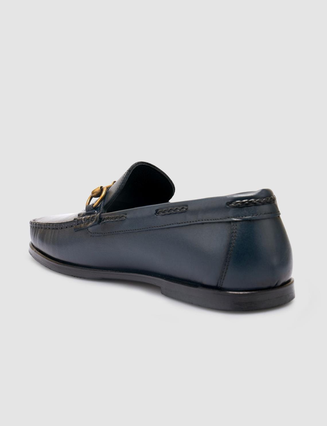 %100 Hakiki Deri Lacivert Erkek Ayakkabı