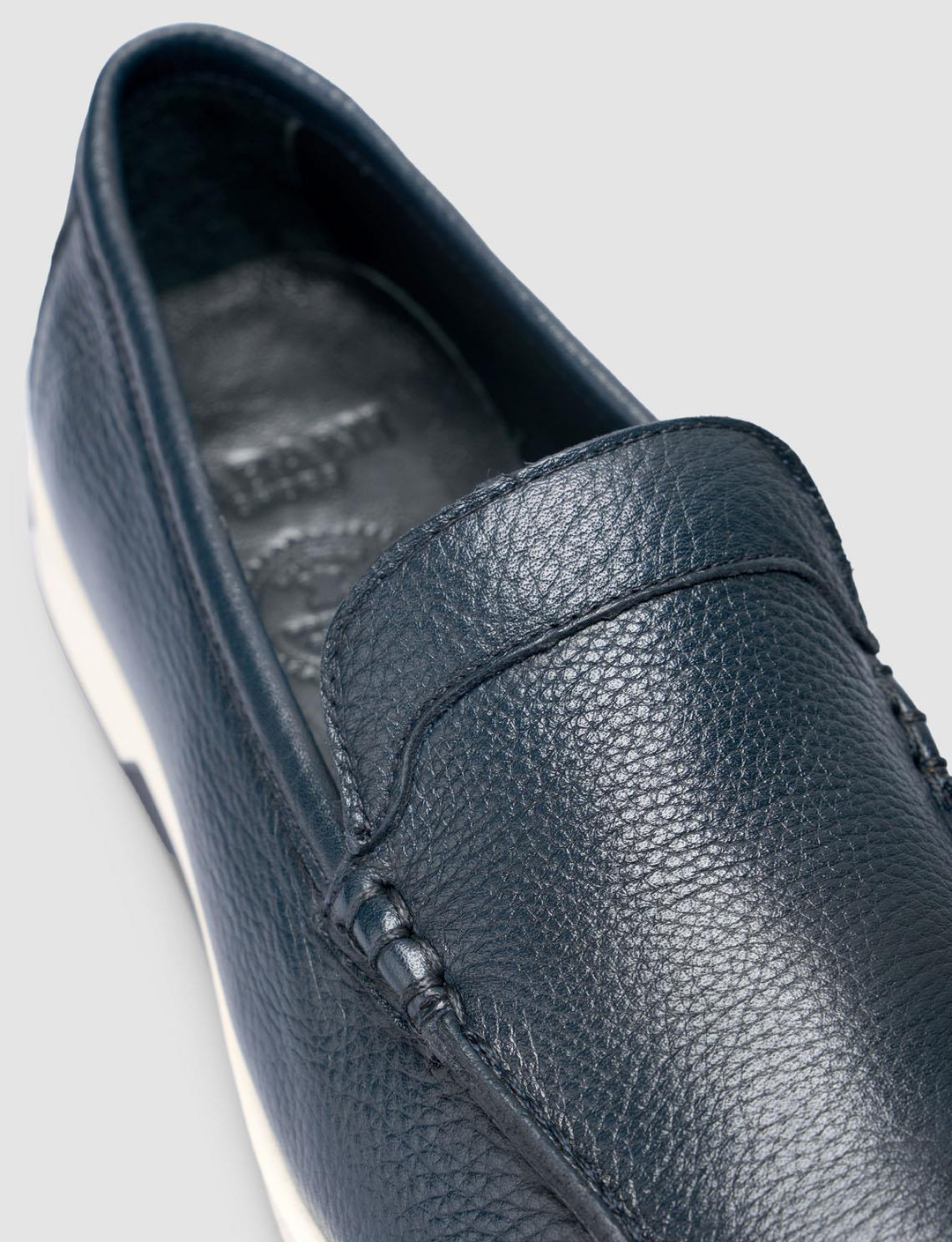 %100 Hakiki Deri Lacivert Erkek Ayakkabı