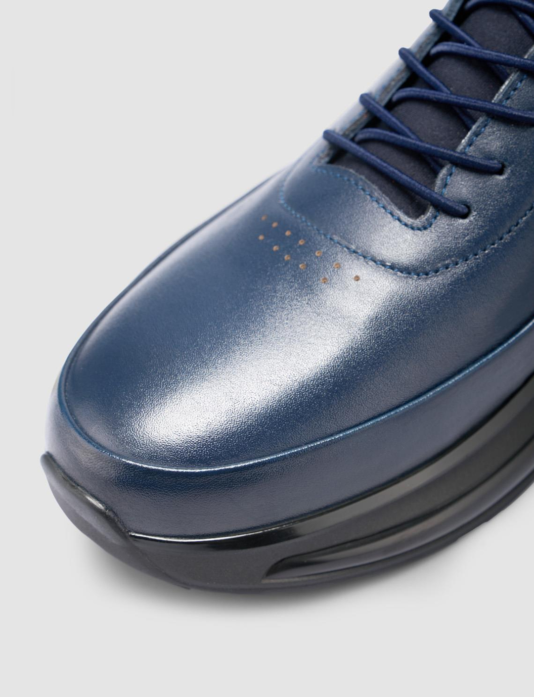 %100 Hakiki Deri Lacivert Erkek Ayakkabı