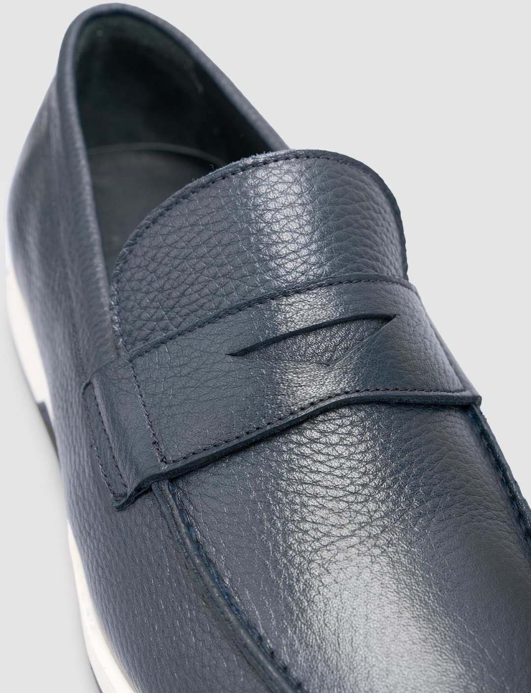 %100 Hakiki Deri Lacivert Erkek Ayakkabı