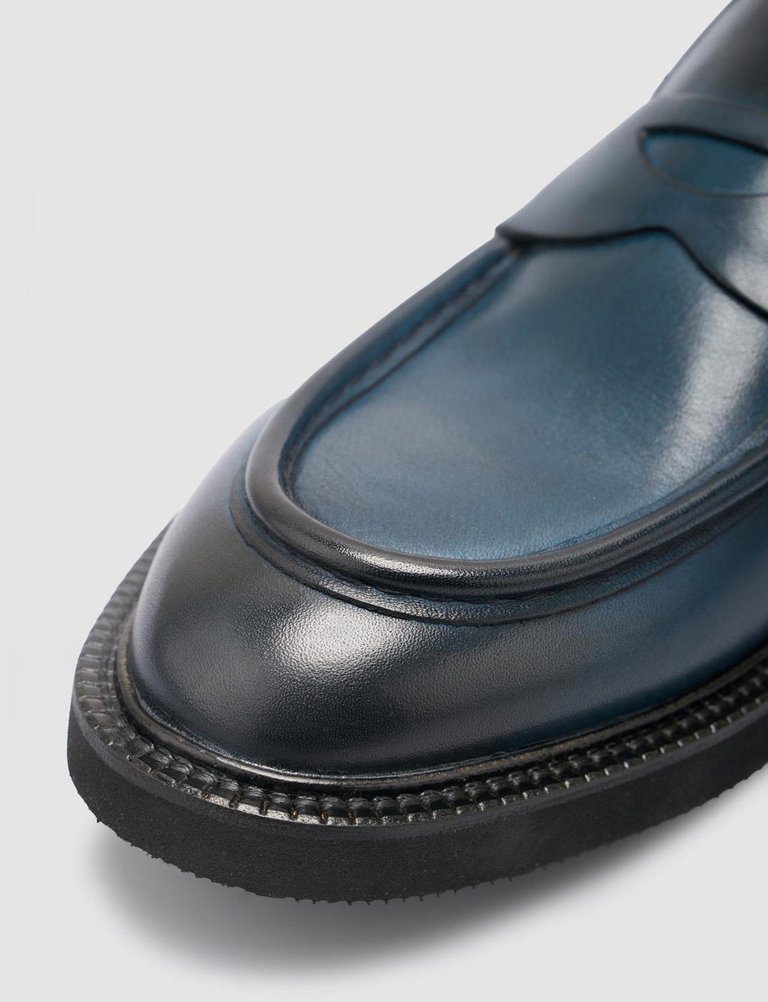 %100 Hakiki Deri Lacivert Erkek Ayakkabı