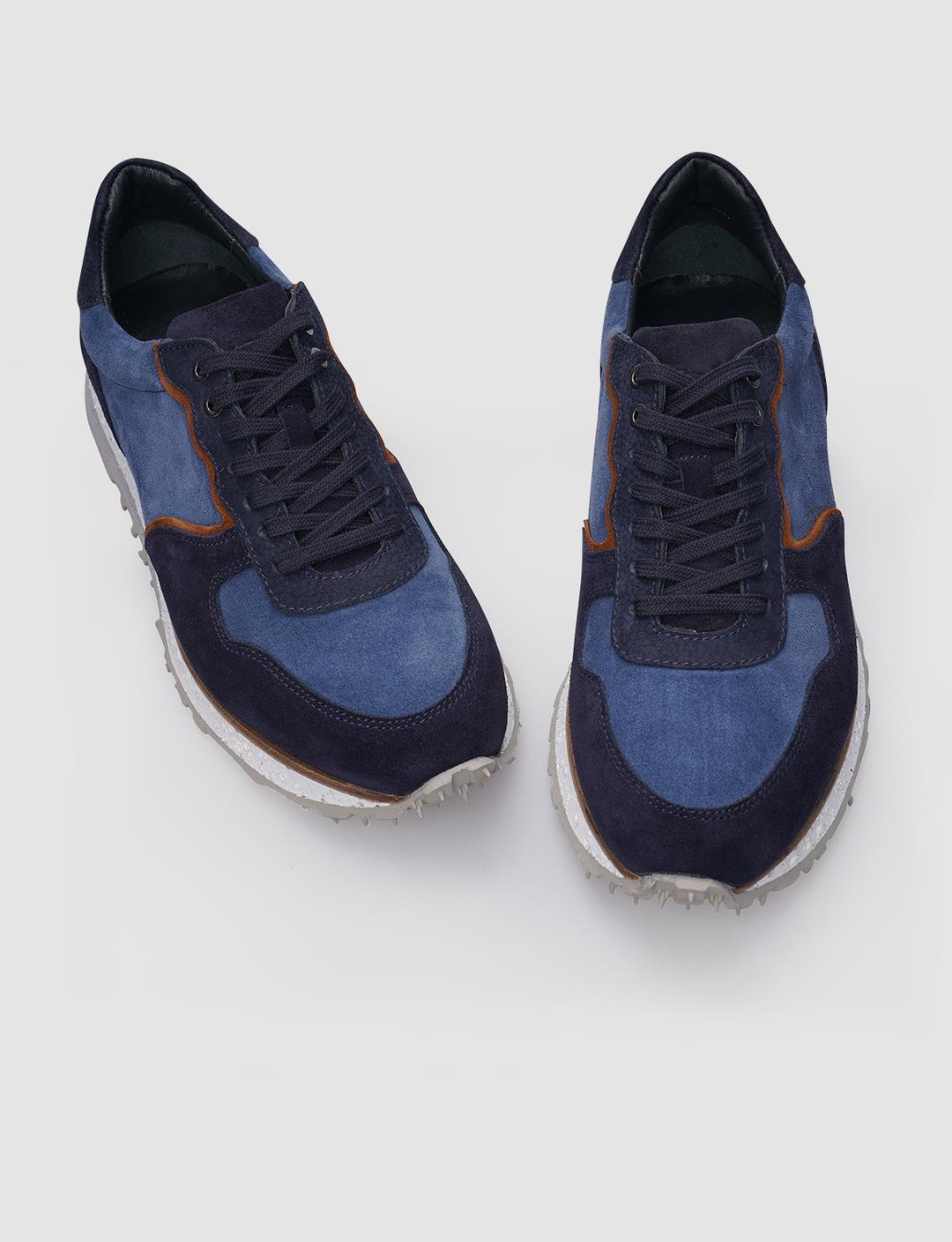 %100 Hakiki Deri Lacivert Erkek Ayakkabı