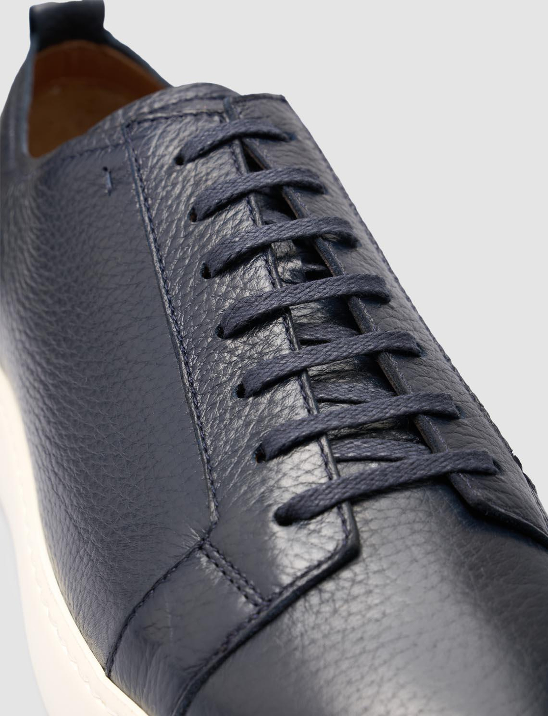 %100 Hakiki Deri Lacivert Erkek Ayakkabı