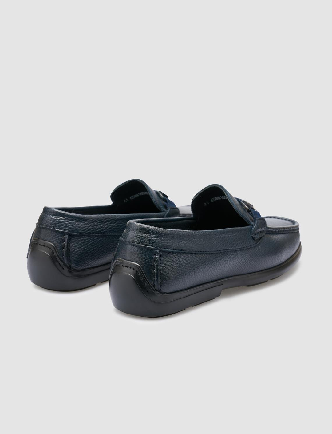 %100 Hakiki Deri Lacivert Erkek Ayakkabı