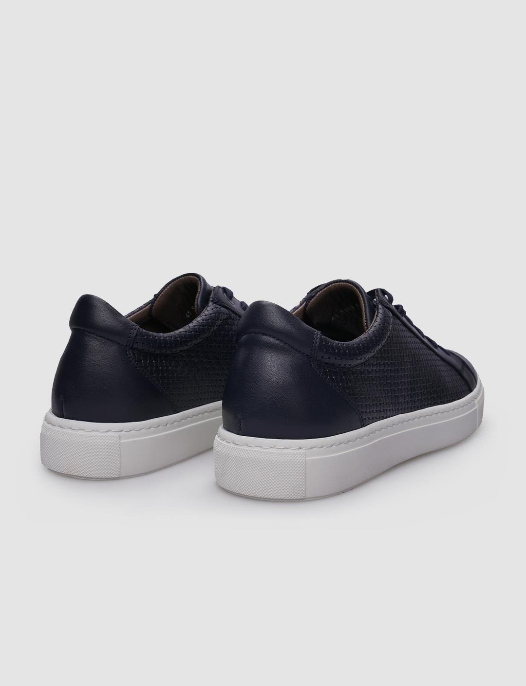 %100 Hakiki Deri Lacivert Erkek Ayakkabı