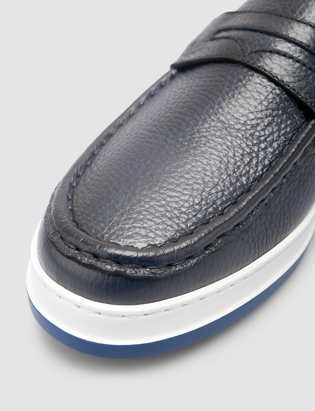 %100 Hakiki Deri Lacivert Erkek Ayakkabı
