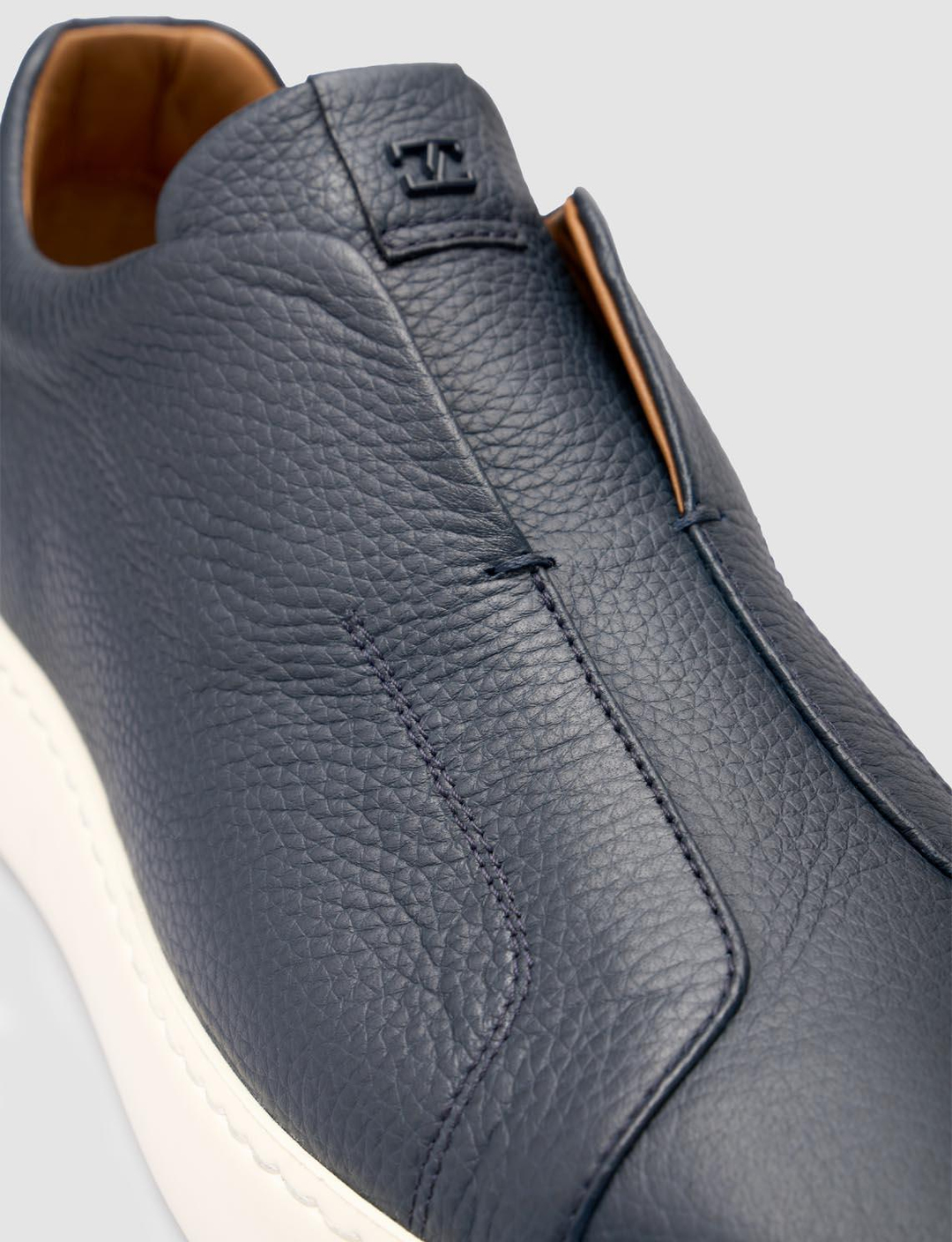 %100 Hakiki Deri Lacivert Erkek Ayakkabı