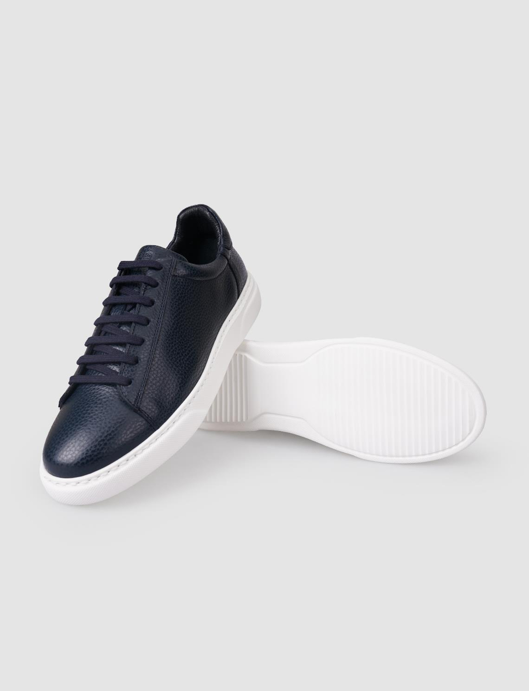 %100 Hakiki Deri Lacivert Erkek Ayakkabı