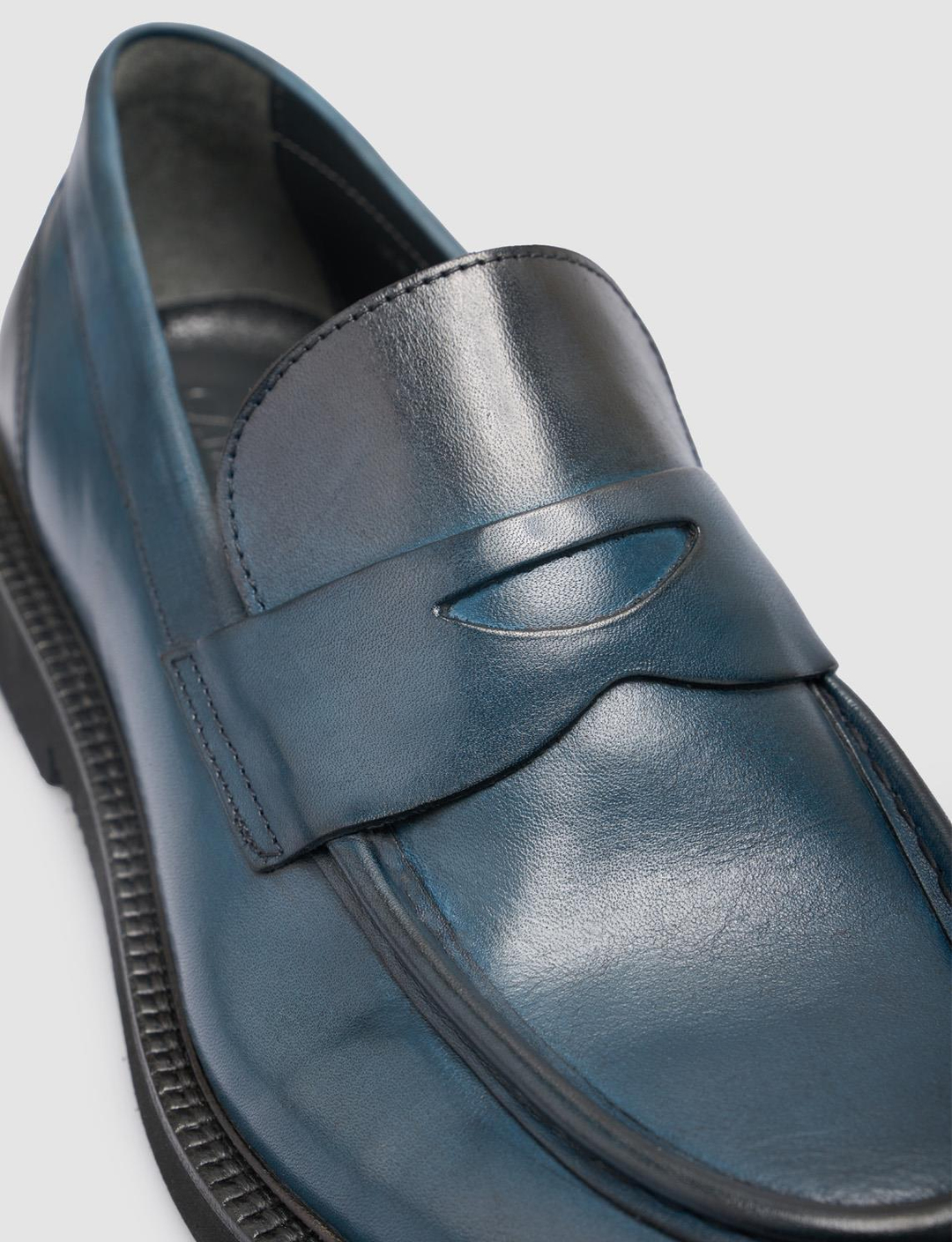 %100 Hakiki Deri Lacivert Erkek Ayakkabı