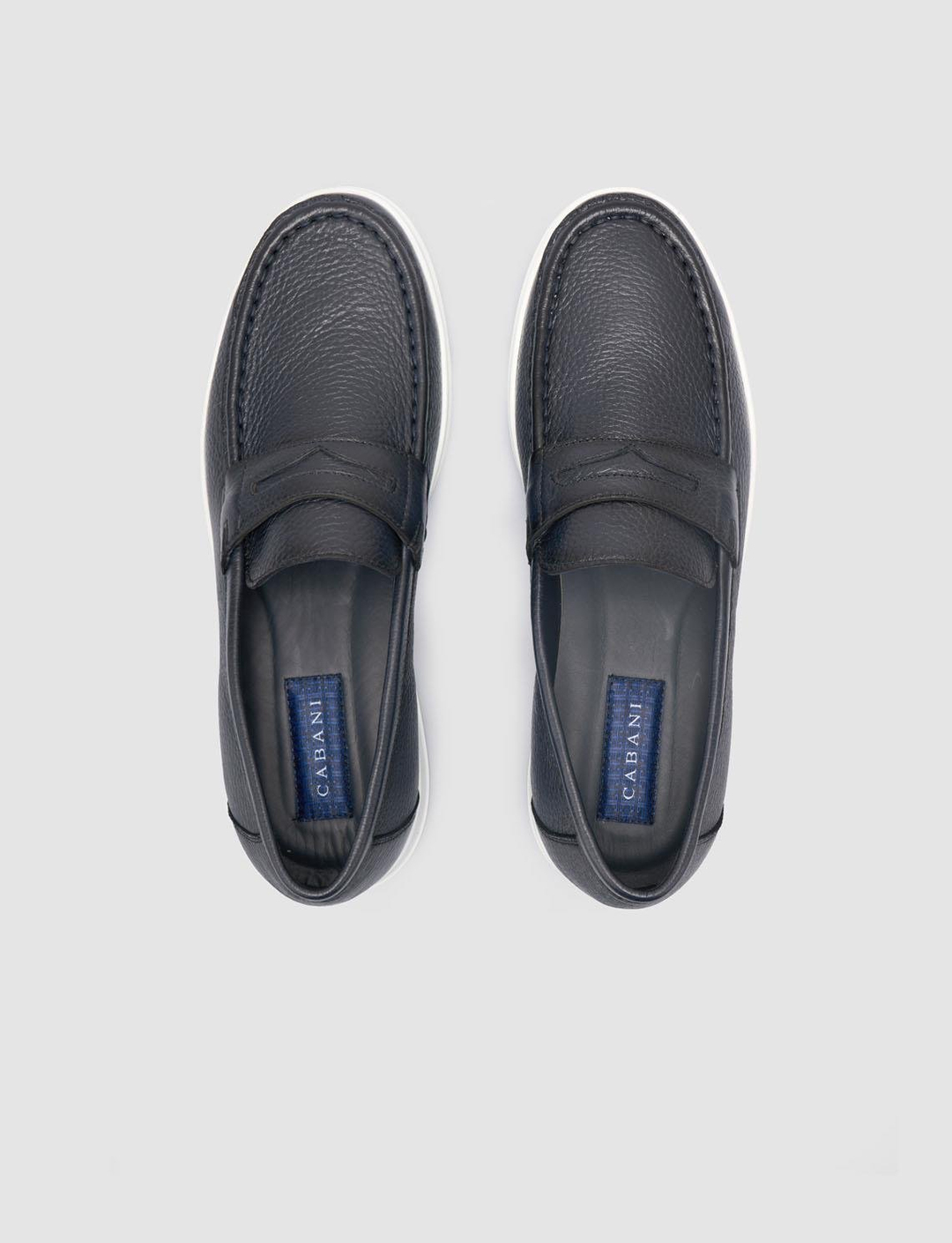 %100 Hakiki Deri Lacivert Erkek Ayakkabı